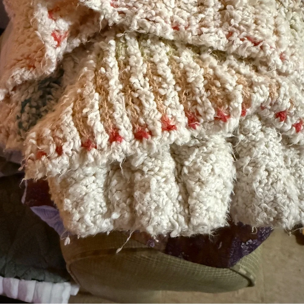 Free‎ People Sit Next to Me Multicolor Knit Hoodie Sz XS